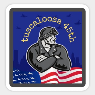 Tuscaloosa 45th Sticker